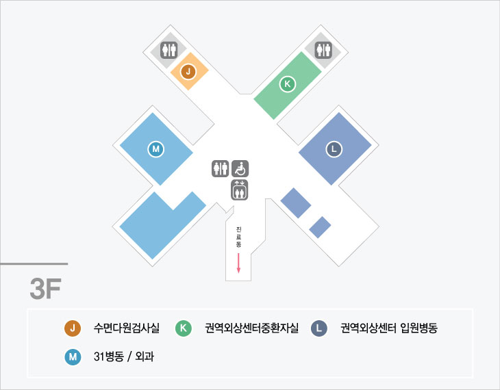 병동3층안내도